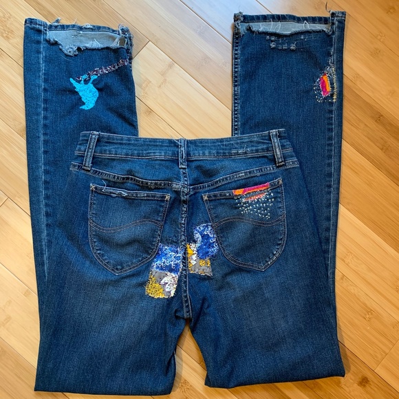 Patchwork Lee Riders - Picture 6 of 12